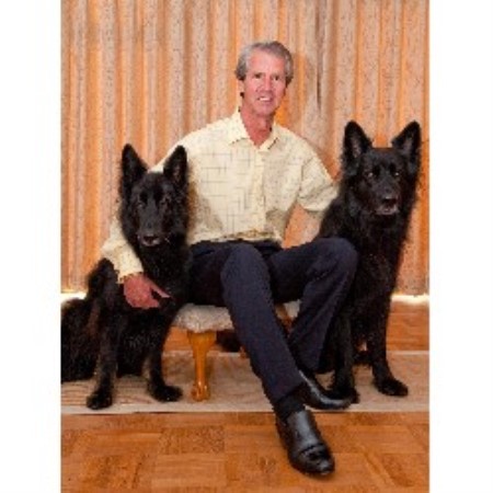 Mike and his dogs