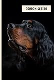 Gordon Setter: Funny Wide Ruled Notebook Gift For Gordon Setter Lovers - Perfect Gordon Setter Dog Gift On Valentine Day/Birthday/Halloween - 6 x 9 Inches - 110 Lined Pages
