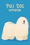 Puli Dog Notebook: Notebook|Journal| Diary/ Lined - Size 6x9 Inches 100 Pages