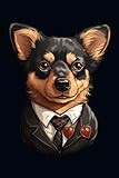 Lancashire Heeler in suit