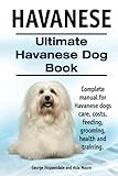 Havanese. Ultimate Havanese Book. Complete manual for Havanese dogs care, costs, feeding, grooming, health and training.