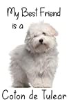 My best Friend is a Coton de Tulear: 8” x 5” Blank lined Journal Notebook 120 College Ruled Pages (Best Friends)