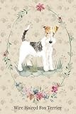 Wire Fox Terrier Notebook: 120-Page Lined Notepad with Watercolor Art & Breed Tribute – Notebook for Dog Lovers, Journaling & Gift Giving
