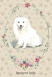 Japanese Spitz Notebook: 120-Page Lined Notepad with Watercolor Art & Breed Tribute – Perfect for Dog Lovers, Journaling & Gift Giving