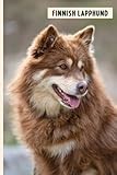 Finnish Lapphund: Funny Wide Ruled Notebook Gift For Finnish Lapphund Lovers - Perfect Finnish Lapphund Dog Gift On Valentine Day/Birthday/Halloween - 6 x 9 Inches - 110 Lined Pages