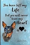 Pet Loss Journal English Toy Terrier: Guided Prompt Keepsake Workbook