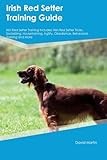 Irish Red Setter Training Guide Irish Red Setter Training Includes: Irish Red Setter Tricks, Socializing, Housetraining, Agility, Obedience, Behavioral Training, and More