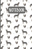 Cute Australian Cattle Dog: Lined Journal Notebook Australian Cattle Dog Gifts for Cattle Dog lovers | 6" X 9" | 110 Blank Lined