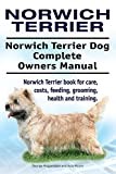 Norwich Terrier Dog. Norwich Terrier dog book for costs, care, feeding, grooming, training and health. Norwich Terrier dog Owners Manual.