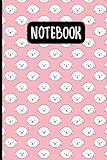 Cute Bichon Frise Dog Pattern: Lined Journal Notebook Bichon Frise Gifts for Bichon Frisé lovers | 6" X 9" | 110 Blank Lined