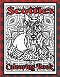 Scotties Colouring Book: Scottish terrier gifts for women (Terriers Colouring Books by Trevlora)