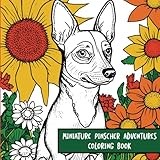 Miniature Pinscher Adventures: Coloring Book