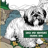 Lhasa Apso Adventures: Coloring Book