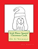 Irish Water Spaniel Christmas Cards: Do It Yourself