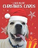 Labrador Christmas Cards: Photo Frame Greetings Cards In Pack & Handbook Gift For Labrador Retriever Lovers