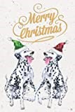 Christmas Notebook for Dog Lover (Dalmatian): Christmas Greeting Card Alternative, Cute Christmas Notebook, Christmas Journal, Christmas Notebook ... for Dog Lover, Christmas notebook for kids