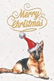 Christmas Notebook for Dog Lover (German Shepherd): Christmas Greeting Card Alternative, Cute Christmas Notebook, Christmas Journal, Christmas ... for Dog Lover, Christmas notebook for kids