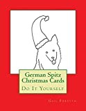 German Spitz Christmas Cards: Do It Yourself