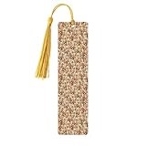 Labrador Retriever Dogs Print Wood Bookmark Colorful Tassels Ornament for Christmas Wedding Birthday Party Decor