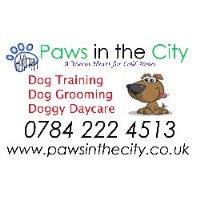 Paws In The City now Its The Dogs West Molesey Surrey Logo 