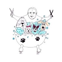 Mutts Cutts Hainault, Ilford Greater London Logo 