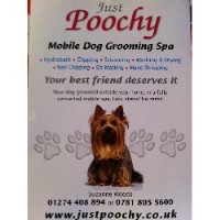 Just Poochy Mobile Grooming Spa Bradford West Yorkshire Logo 