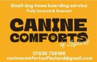 Canine comforts of Leyland Leyland Lancashire Logo 
