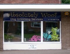 Absolutely Woof Cardiff Cardiff Logo 