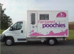 Pampered Poochies Mobile Grooming Salon St Helens Merseyside Logo 