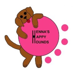 Henna's Happy Hounds Thornton-Cleveleys Lancashire Logo 