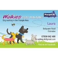Walkies Dog Walking and Pet Services Coleraine Coleraine Logo 
