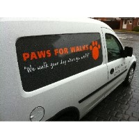 Paws for Walks Kilmarnock East Ayrshire Logo 