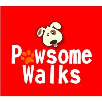 Pawsome Walks Hereford Herefordshire Logo 