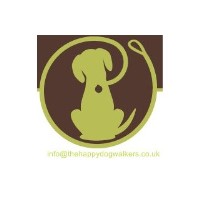 The Happy Dog Walkers Boston And Spalding Lincolnshire Logo 