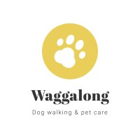 Waggalong dog walking & pet care Fremington Devon Logo 