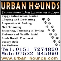 Urban Hounds Dog Grooming & Spa Liverpool Merseyside Logo 