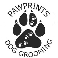 Pawprints Dog Grooming Taverham, Norwich Norfolk Logo 