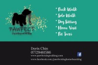 Pawfect Dog Walking & Pet Sitting Aldershot Hampshire Logo 