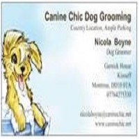 Canine Chic Dog Grooming Montrose Angus Logo 
