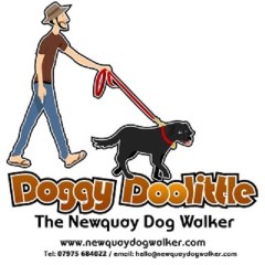 Doggy Doolittle- Newquay Newquay Cornwall Logo 