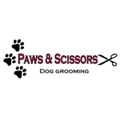 Paws & Scissors Dog Grooming Redditch Worcestershire Logo 