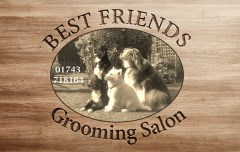 Best Friends Grooming Salon Longden, Shrewsbury Shropshire Logo 