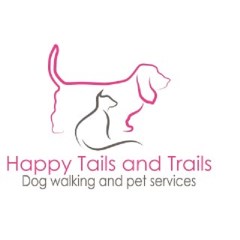 Happy Tails and Trails Chertsey Surrey Logo 