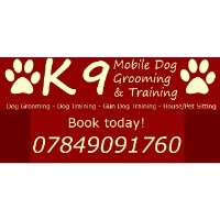l8 mobile dog grooming and house sitting Shaftesbury Dorset Logo 