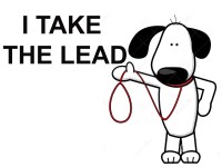 I Take The Lead dog walking service Eastbourne East Sussex Logo 