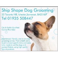 Ship Shape Dog Grooming ILchester, Yeovil Somerset Logo 