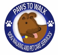 Paws To Walk Low Hill, Wolverhampton West Midlands Logo 