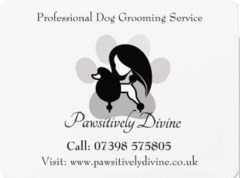 Pawsitively Divine Banbury Oxfordshire Logo 
