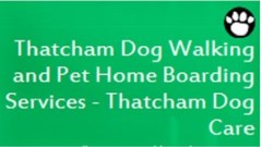 Dog Walking & Sitting Service Thatcham Berkshire Logo 
