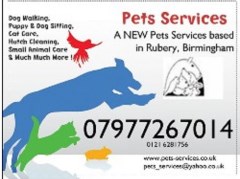 Pets Services Rednal, Birmingham Worcestershire Logo 